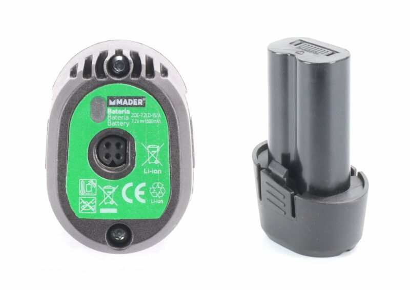 MADER 69341 - Tijera de Poda, con Batería 7.2V - 1.5Ah - Imagen 4