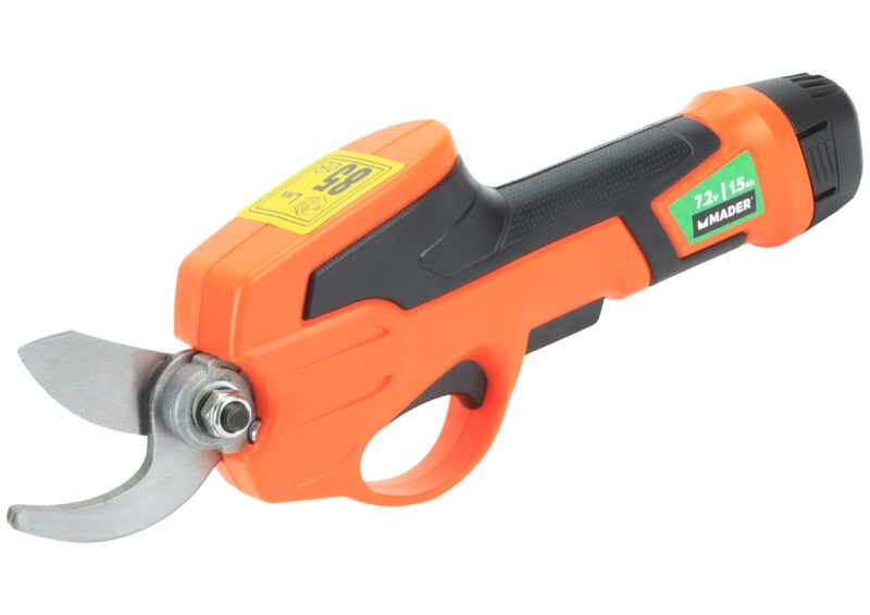MADER 69341 - Tijera de Poda, con Batería 7.2V - 1.5Ah