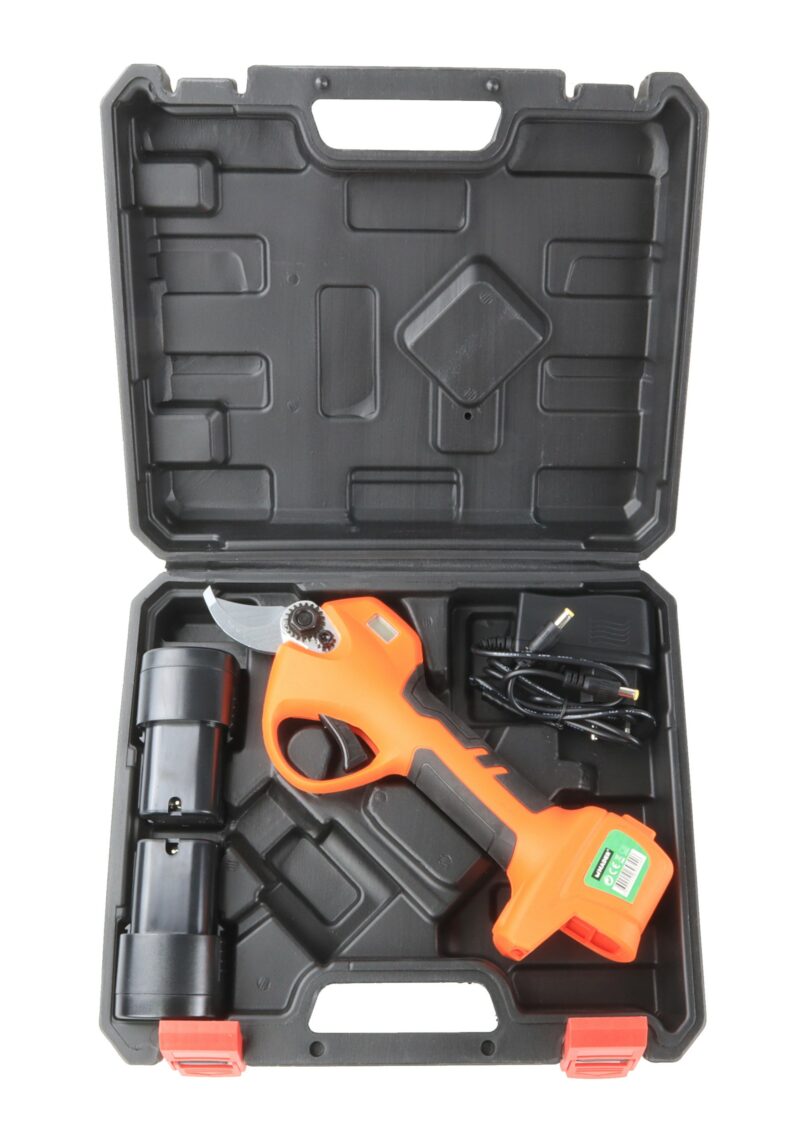MADER 69344 - Tijera de Poda, Batería 16.8V, 2.0Ah, con Pantalla - Imagen 3