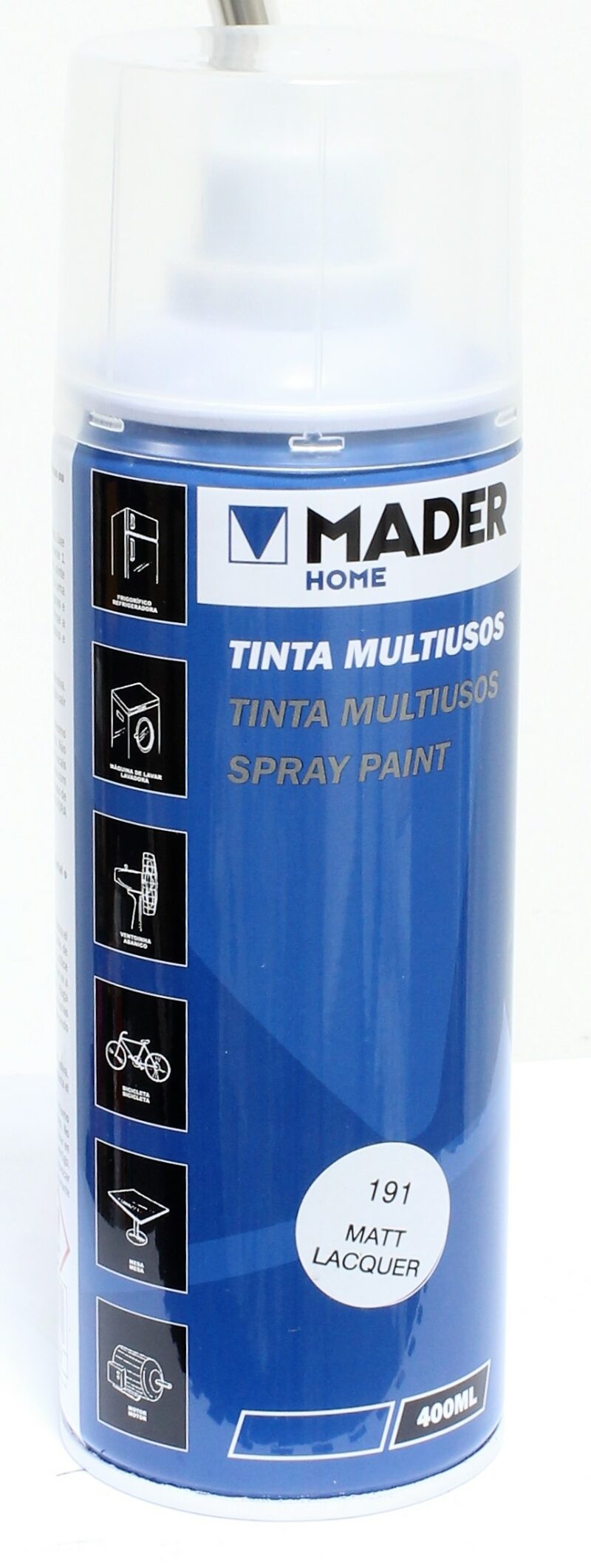 MADER 79457 - Spray Pintura, Multiusos, Matt Lacquer, Ref. 191, 400ml