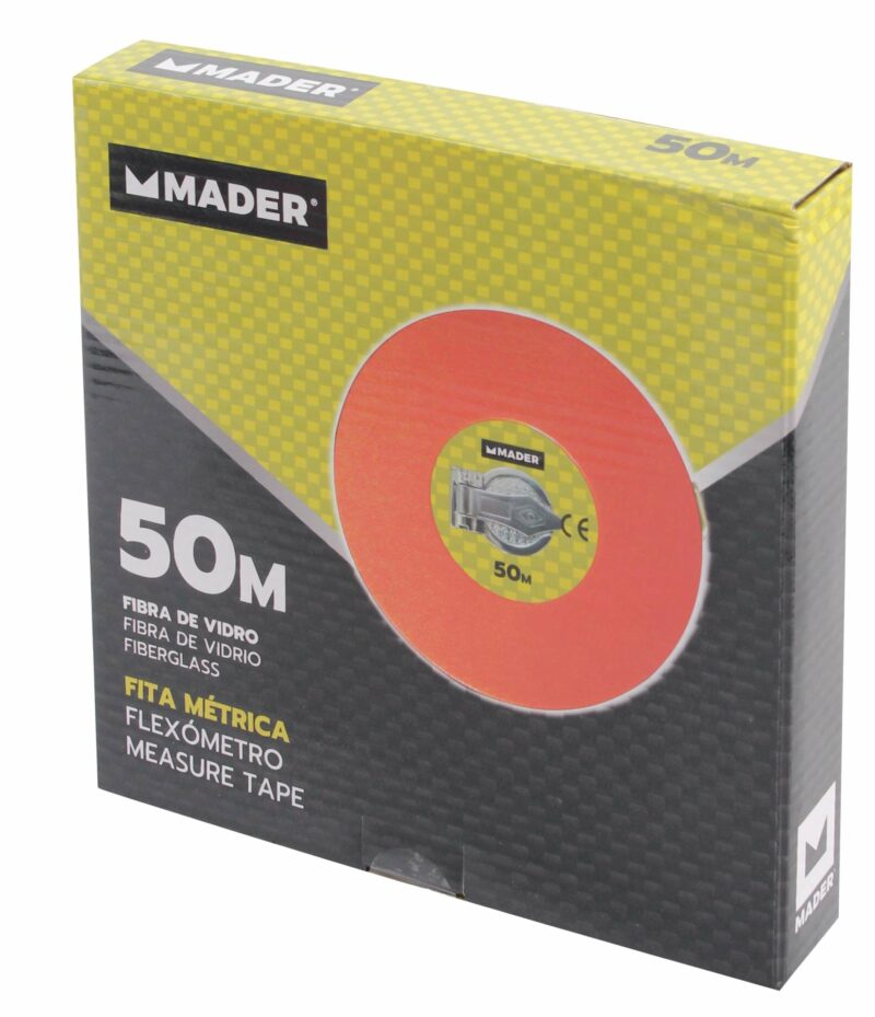 MADER 84624 - Flexometro, Fibra Vidrio, 50m - Imagen 4
