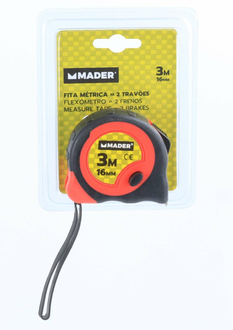 MADER 84645 - Flexómetro, 16mmx3m - Imagen 4