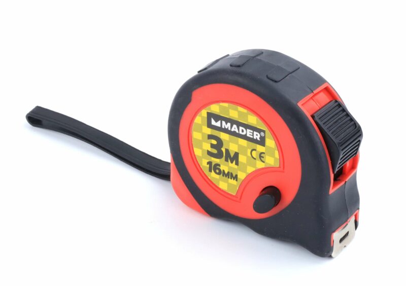 MADER 84645 - Flexómetro, 16mmx3m