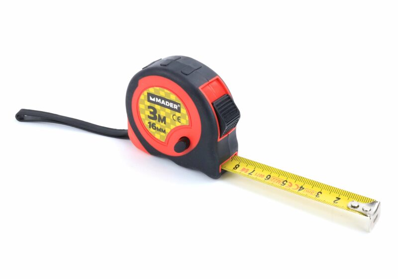 MADER 84645 - Flexómetro, 16mmx3m - Imagen 3