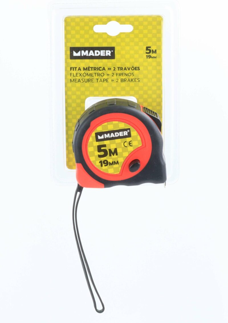 MADER 84646 - Flexómetro, 19mmx5m - Imagen 4
