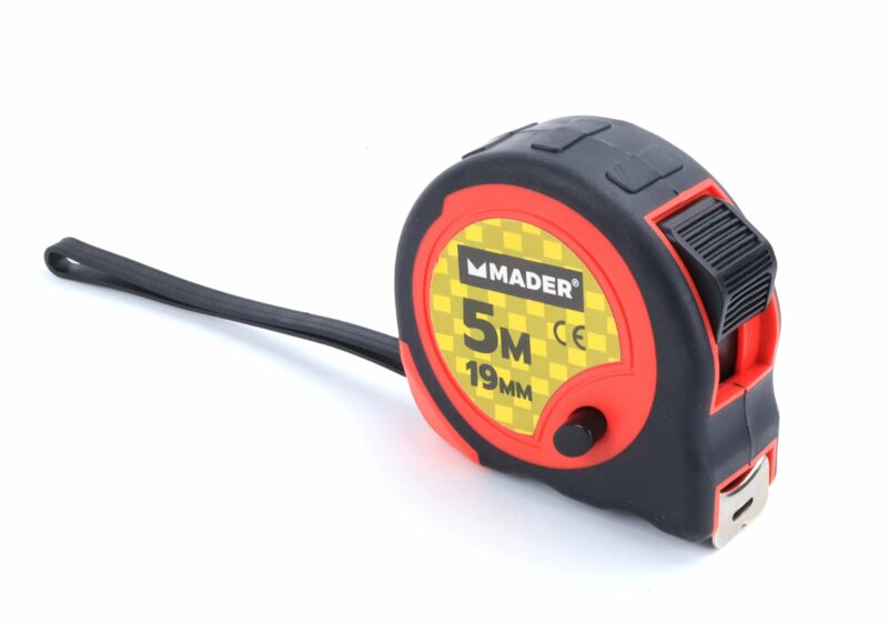 MADER 84646 - Flexómetro, 19mmx5m