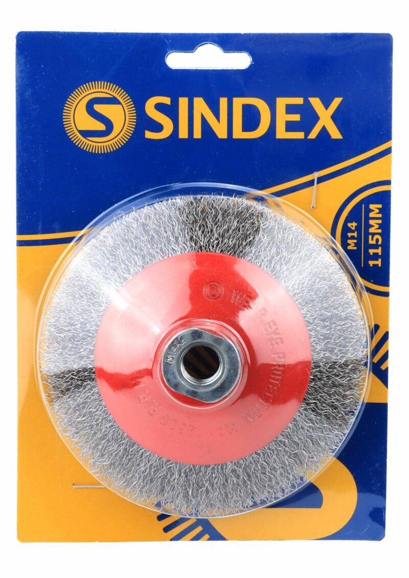 MADER 85209 - Cepillo, Cóncava, Ø 115mm, M14, Acero - SINDEX® - Imagen 3