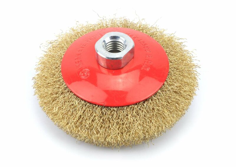 MADER 85210 - Cepillo, Cóncava, Ø 115mm, M14, Latón - SINDEX®