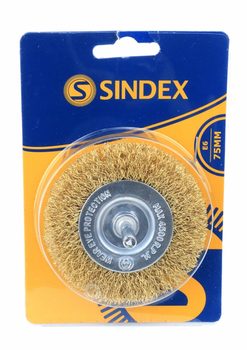 MADER 85218 - Cepillo, tipo Disco, Ø 75mm, Clavo, Latón - SINDEX® - Imagen 3