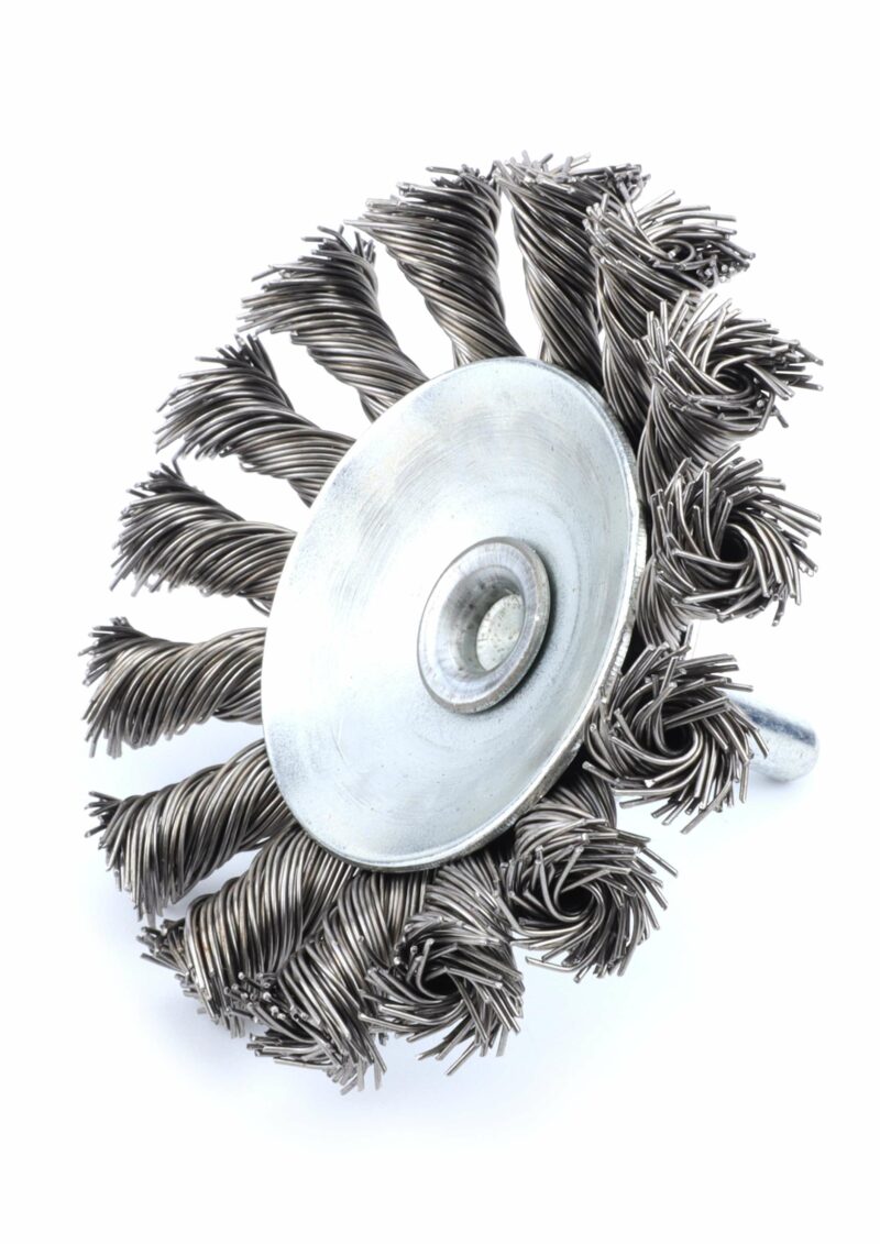 MADER 85219 - Cepillo, tipo Disco, Ø 75mm, Clavo, Acero Trenzado - SINDEX® - Imagen 2