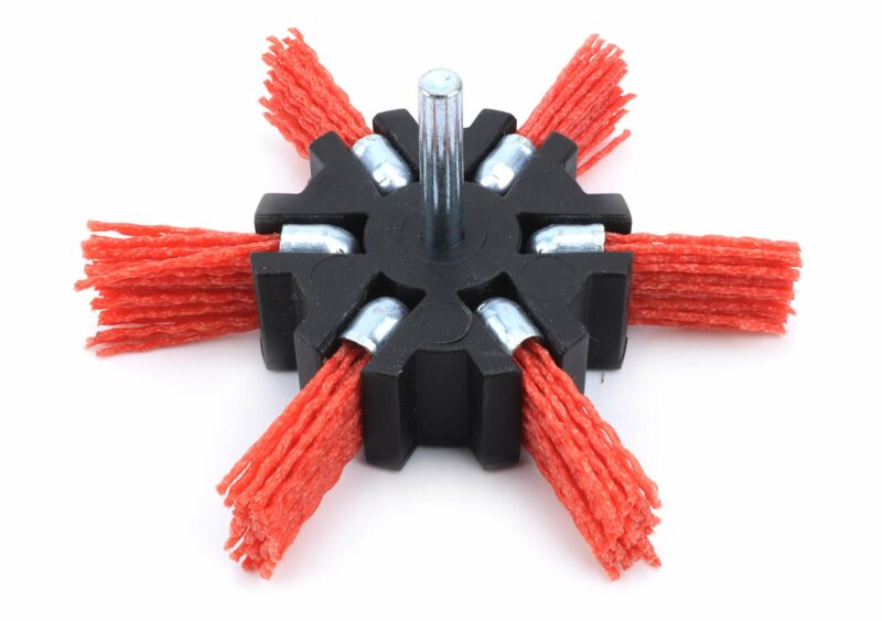 MADER 85222 - Cepillo, tipo Abanico, Ø 100mm, Clavo, Nylon - SINDEX®