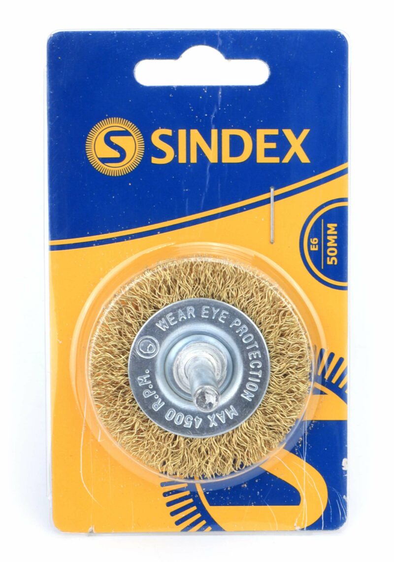 MADER 85224 - Cepillo, tipo Disco, Ø 50mm, Clavo, Latón - SINDEX® - Imagen 3