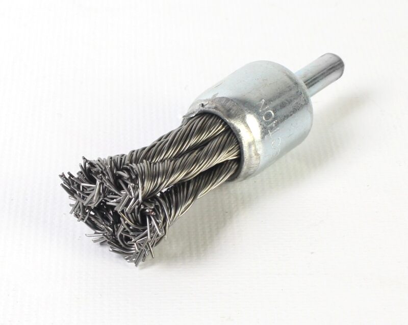 MADER 85227 - Cepillo, tipo Pincel, Ø 19mm, Clavo, Acero Trenzado - SINDEX® - Imagen 2