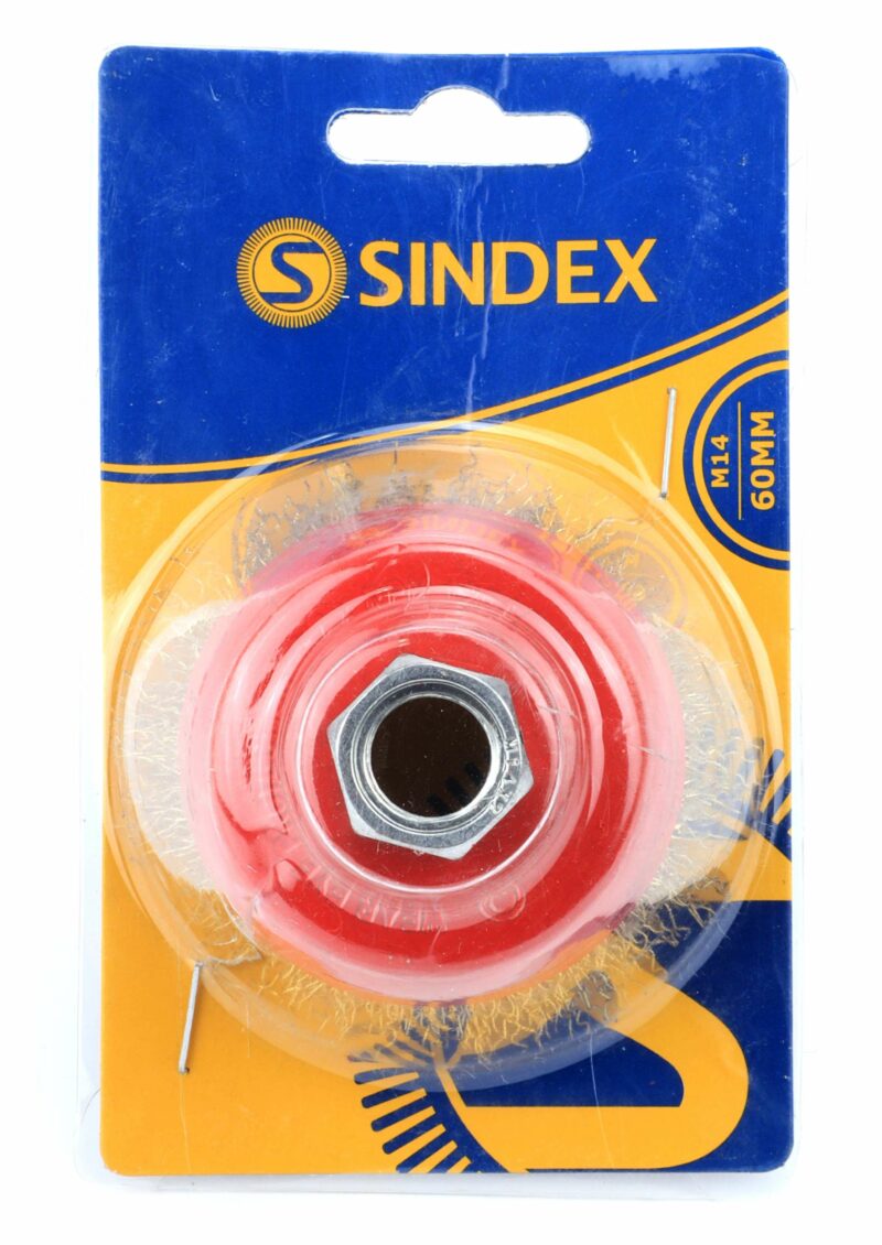 MADER 85242 - Cepillo, tipo Taza, Ø 60mm, M14, Latón - SINDEX® - Imagen 4