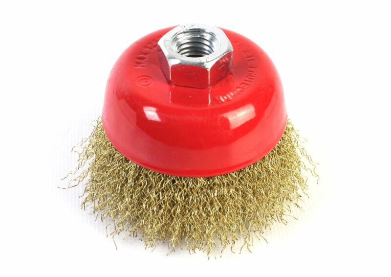 MADER 85245 - Cepillo, tipo Taza, Ø 75mm, M14, Latón - SINDEX®
