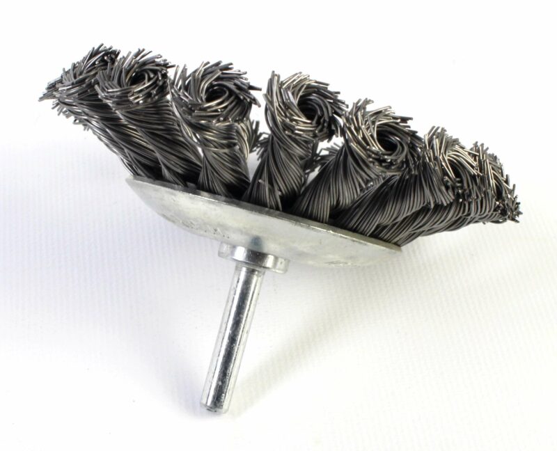 MADER 85261 - Cepillo, tipo Disco, Ø 100mm, Clavo, Acero Trenzado - SINDEX® - Imagen 3