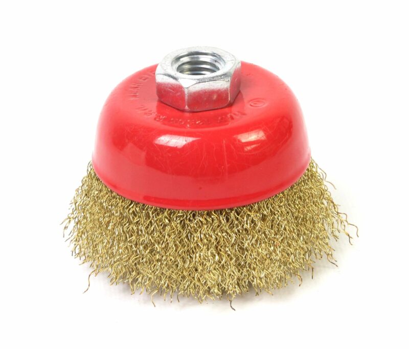 MADER 85340 - Cepillo, tipo Taza, Ø 80mm, M14, Latón - SINDEX®