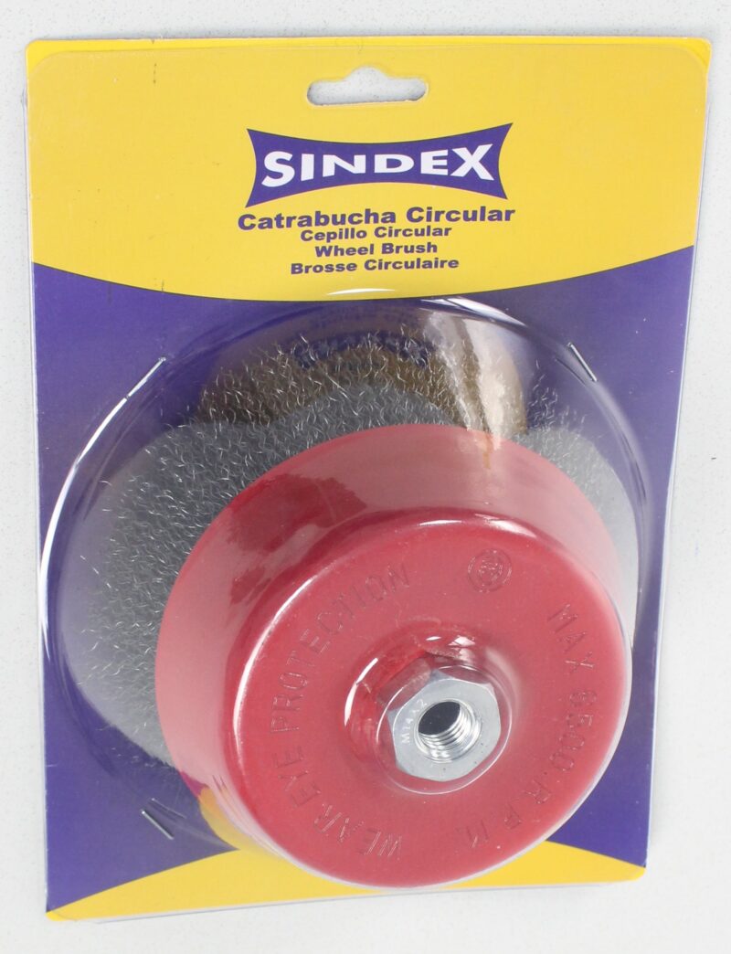 MADER 85397 - Cepillo, tipo Taza, Ø 150mm, M14, Acero - SINDEX®