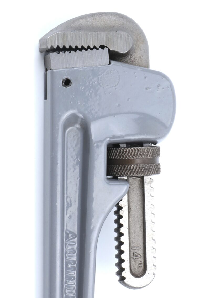MADER 88820 - Llave Tipo Stilson, Mango Aluminio, 14" - Imagen 2