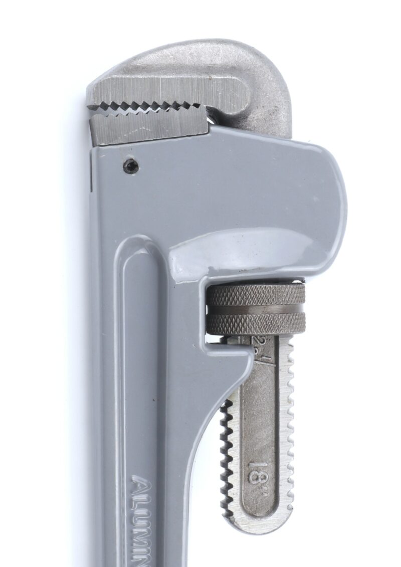 MADER 88821 - Llave Tipo Stilson, Mango Aluminio, 18" - Imagen 2