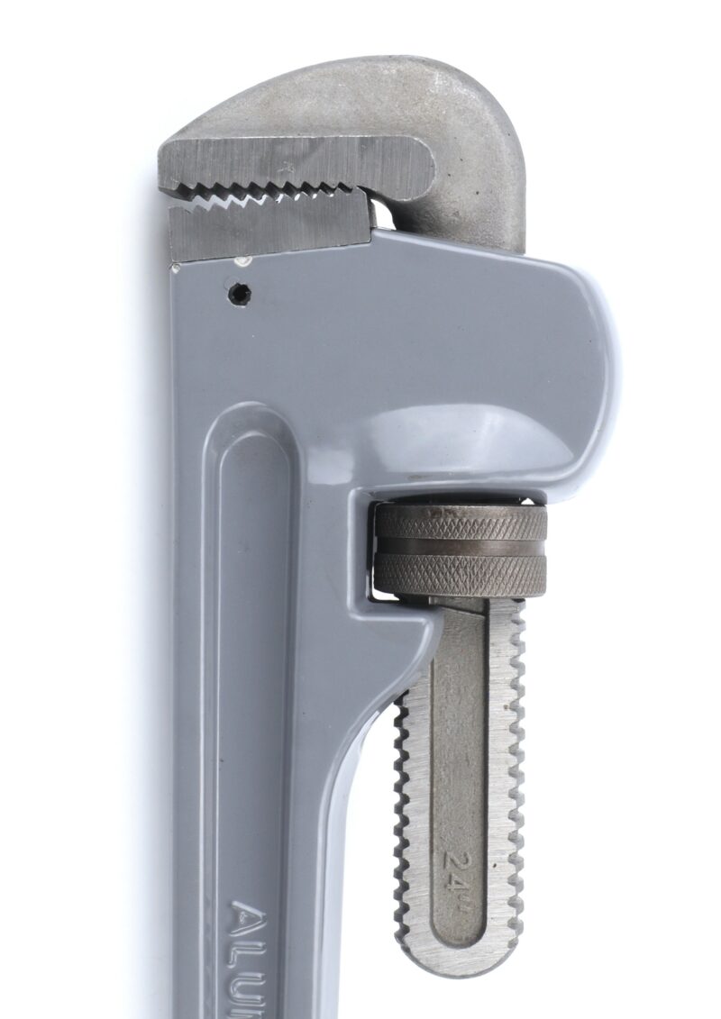 MADER 88822 - Llave Tipo Stilson, Mango Aluminio, 24" - Imagen 2