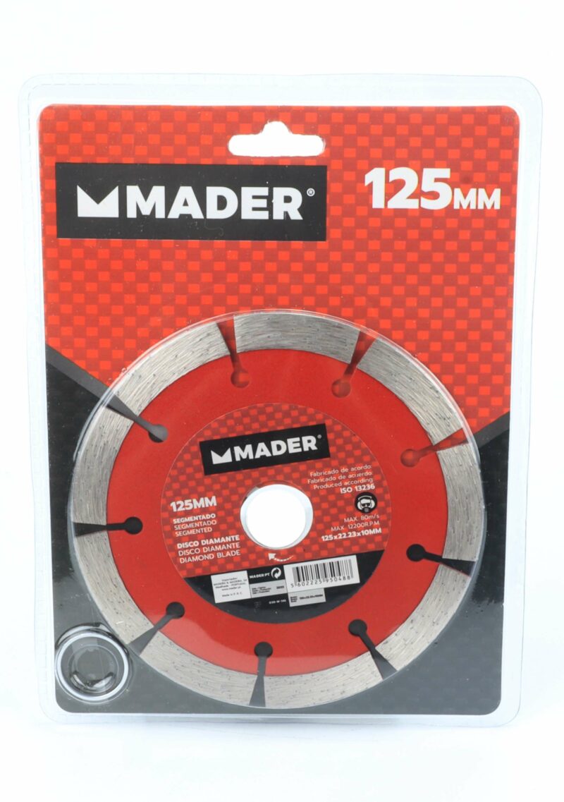 MADER 95048 - Disco Diamante, Segmentado, 125mm - Imagen 4