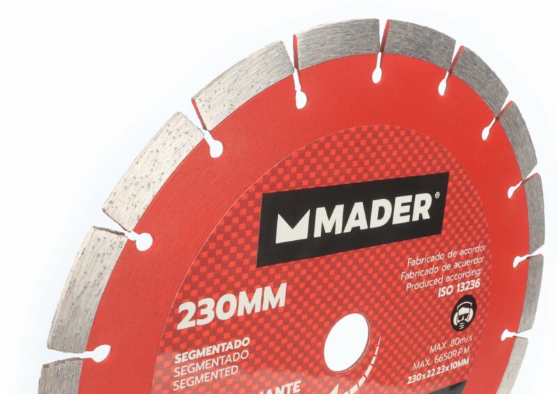 MADER 95049 - Disco Diamante, Segmentado, 230mm - Imagen 2