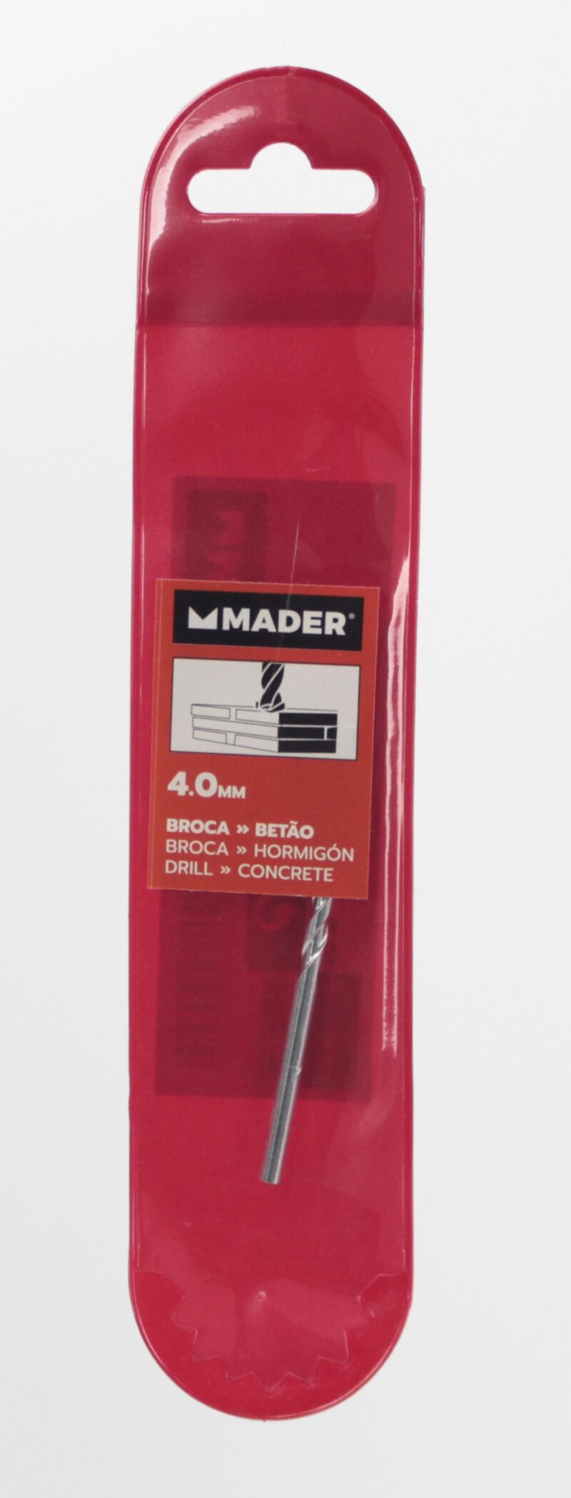 MADER 95721 - Broca Punta Diamante, para Hormigón, 4x75mm - Imagen 2