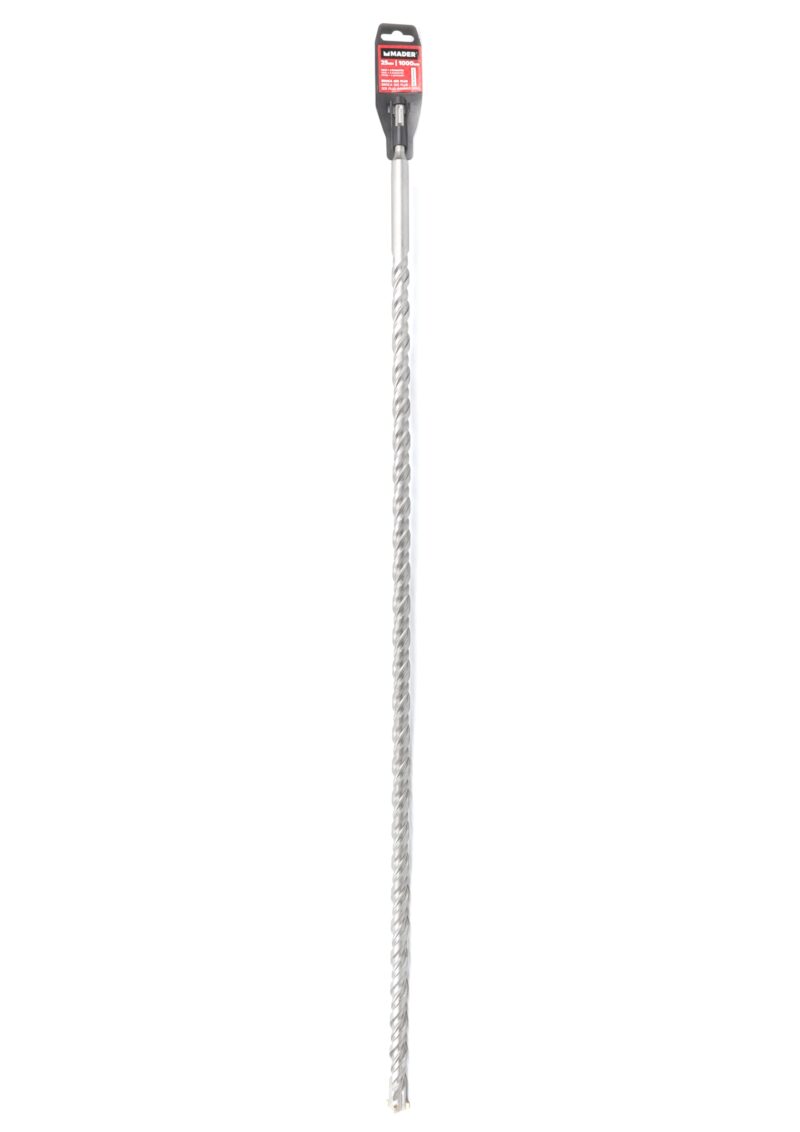 MADER 95784 - Broca para Hormigón, SDS Plus, Cruz, 25x1000mm - Imagen 5