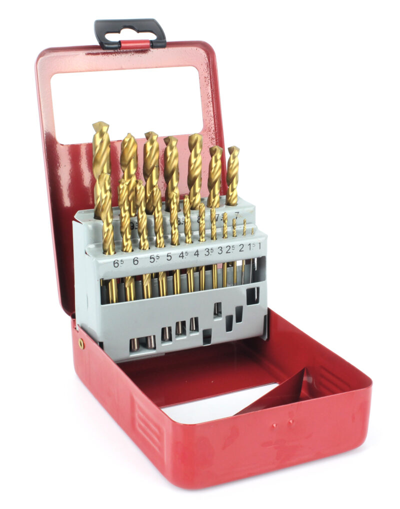 MADER 95807 - Juego Brocas Titanio, HSS, 19Un