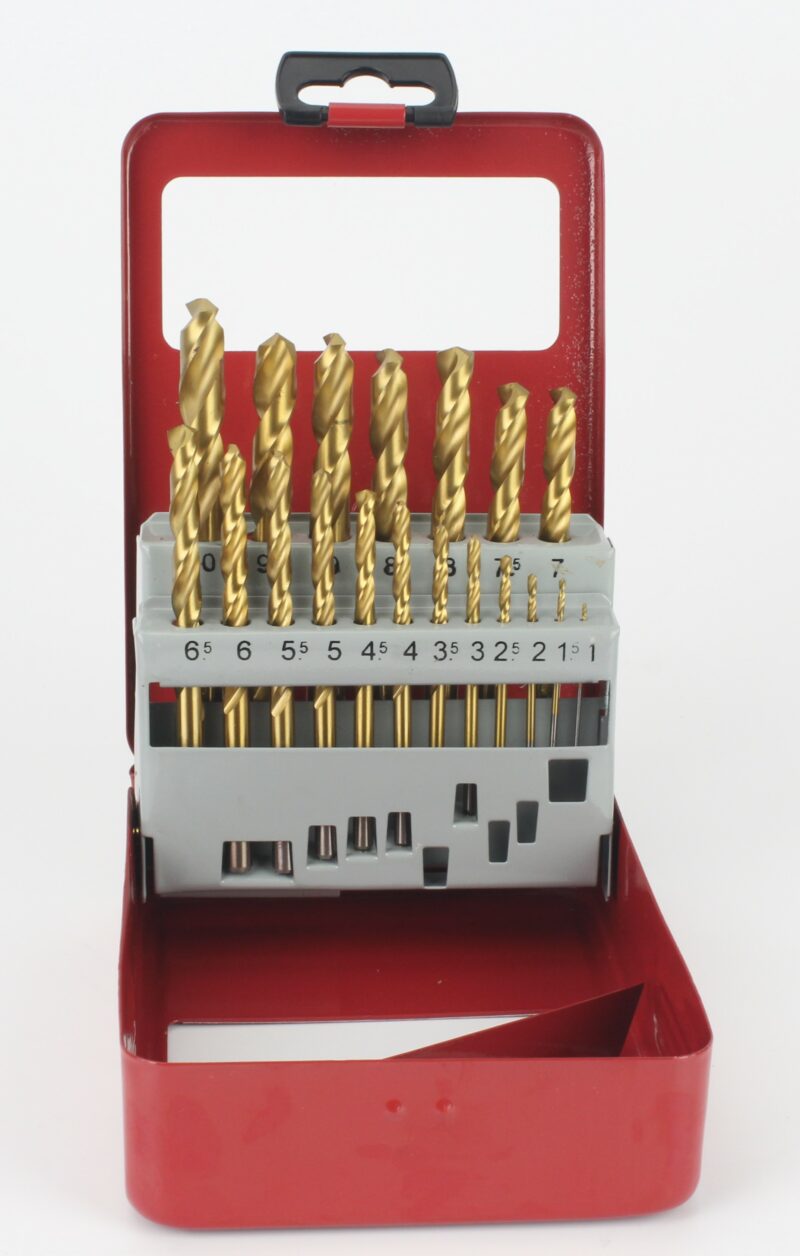 MADER 95807 - Juego Brocas Titanio, HSS, 19Un - Imagen 3