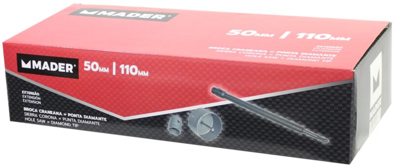 MADER 95863 - Sierra Corona para Hormigón con Extensión, Punta Diamante, 3Un - Imagen 4