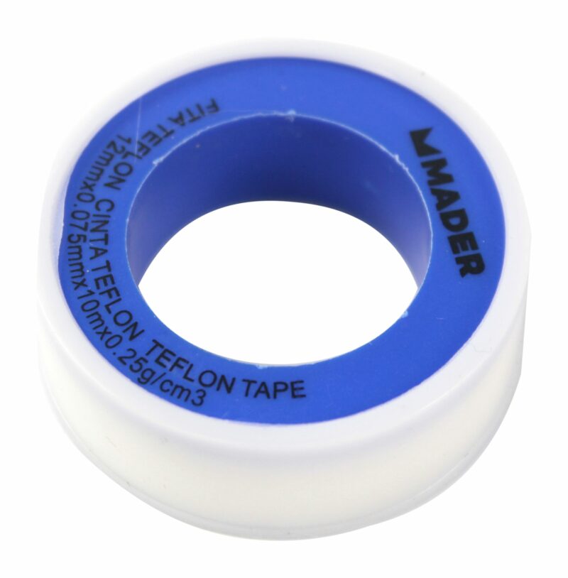 MADER 96057 - Cinta Selladora Teflon, 12mmx10m, 10Un - Imagen 4