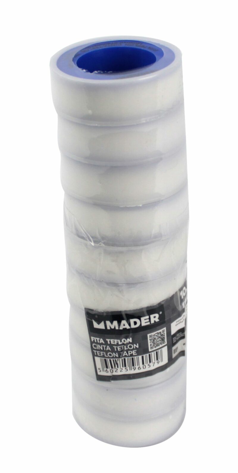 MADER 96057 - Cinta Selladora Teflon, 12mmx10m, 10Un