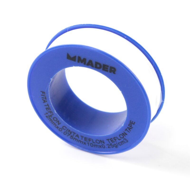 MADER 96057 - Cinta Selladora Teflon, 12mmx10m, 10Un - Imagen 2