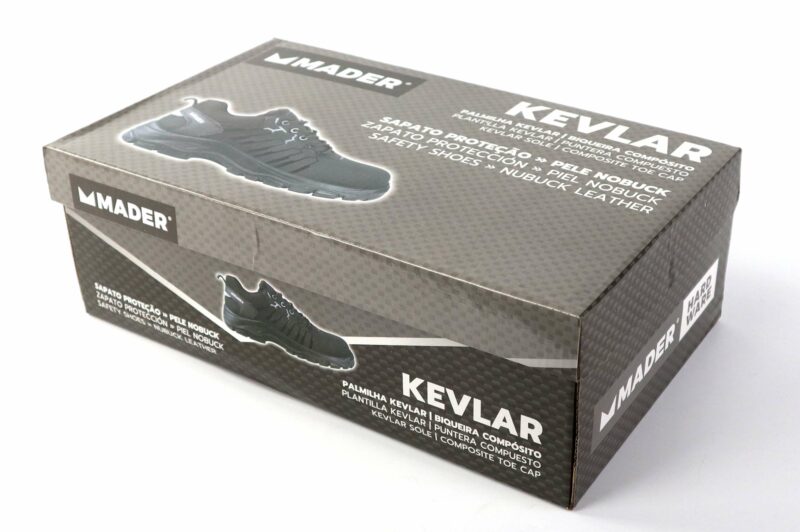 MADER 65721 - Zapato de Protección, Piel Nobuck, 46 - Imagen 6
