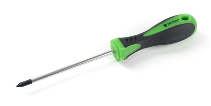 MADER 47621 - Destornillador Philips, PH1x100mm, Punta Magnética, Chrome Vanadium - SAURIUM®