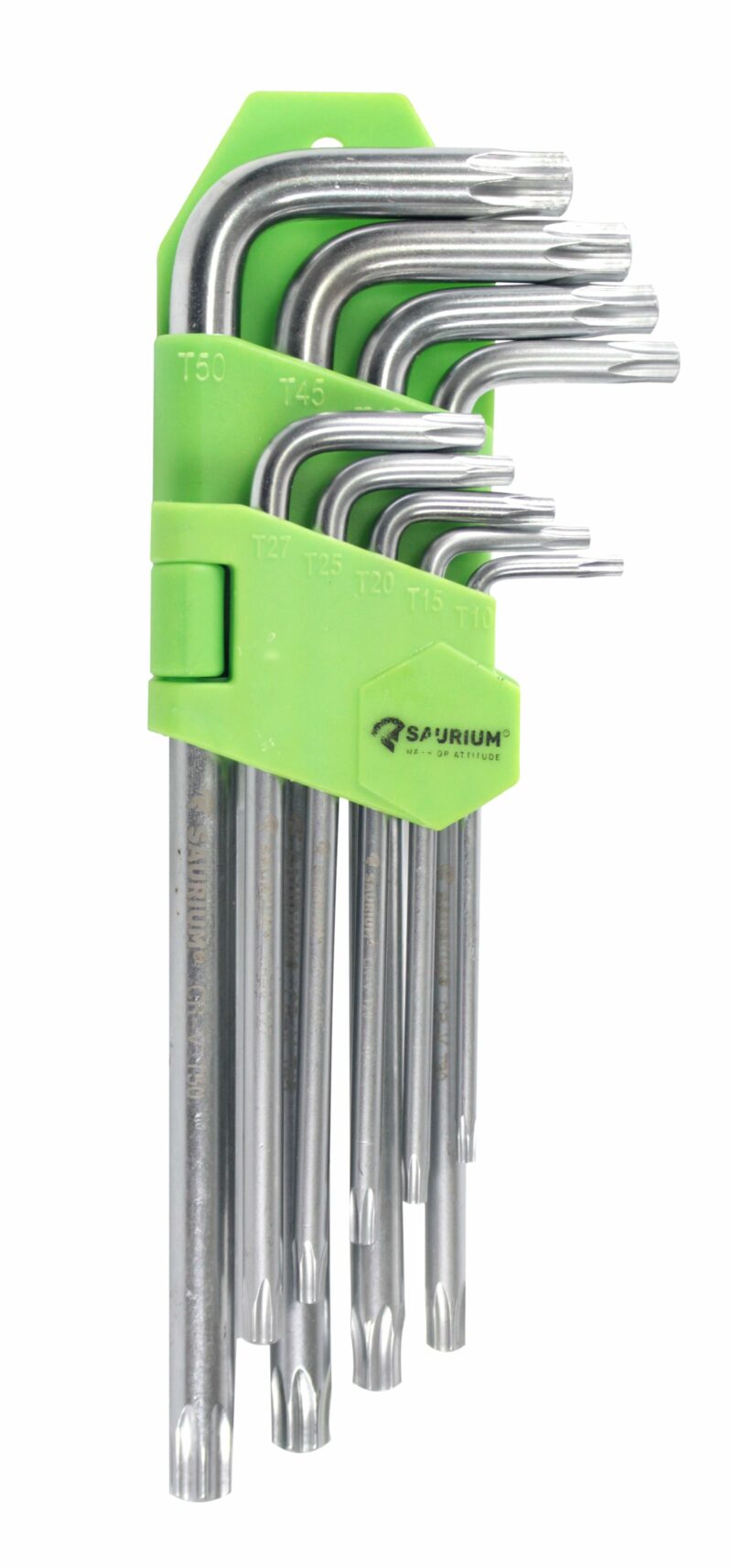 MADER 47630 - Llave Torx, Larga, 9un, Chrome Vanadium - SAURIUM®