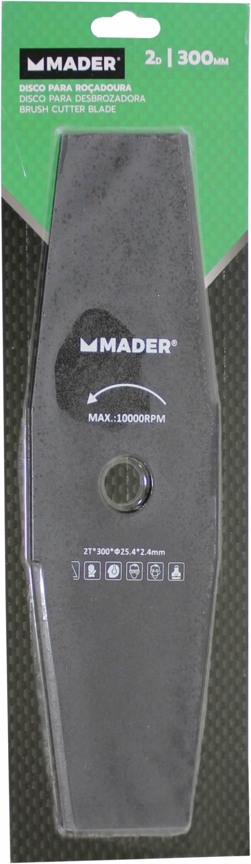 MADER 48052 - Disco para Desbrozadora, Llano, 300x2.4mm - Imagen 4