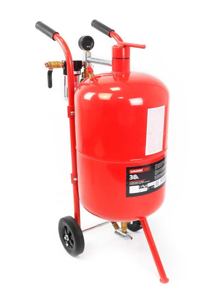 MADER 55100 - Chorreadora de Arena, con Tanque, 37L - Imagen 5