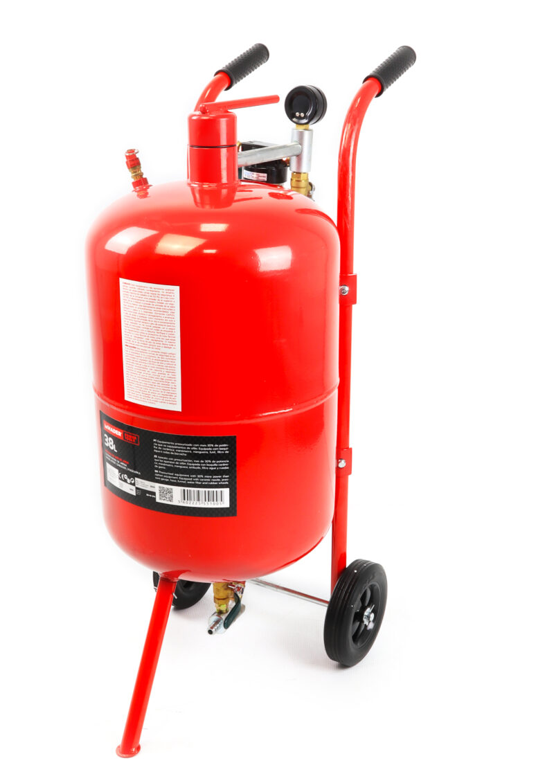 MADER 55100 - Chorreadora de Arena, con Tanque, 37L - Imagen 3