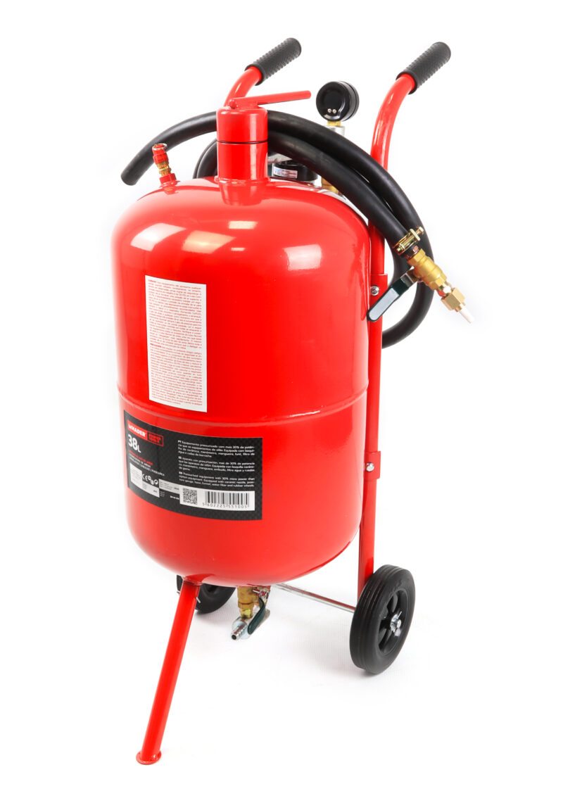 MADER 55100 - Chorreadora de Arena, con Tanque, 37L