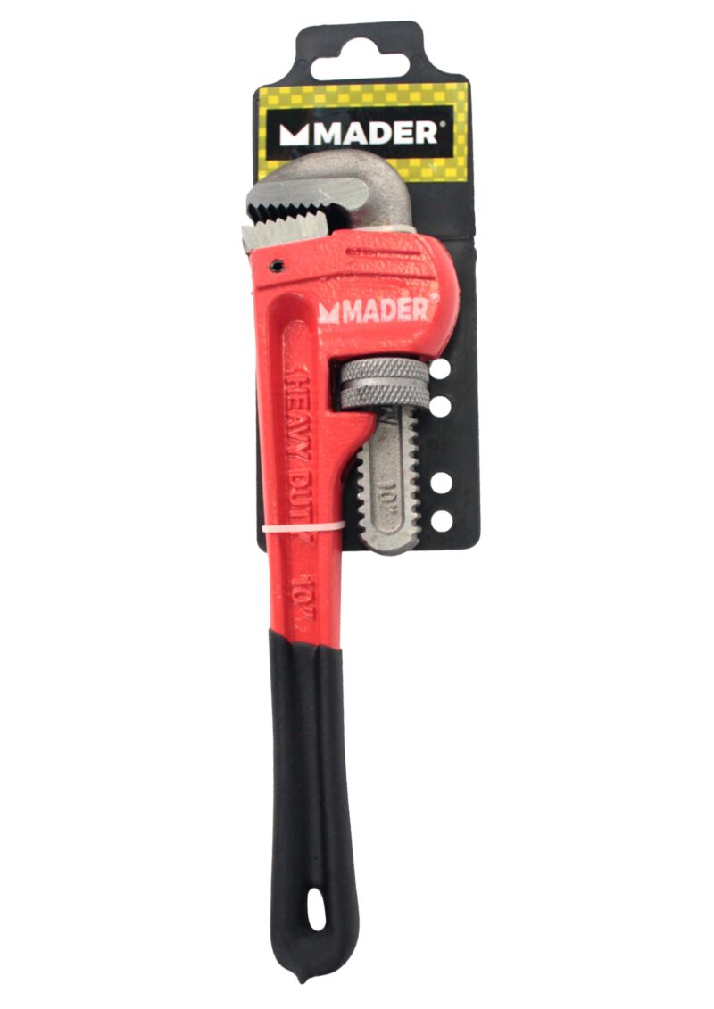 MADER 57712 - Llave Tipo Stilson, Mango Recubierto, 250mm - Imagen 3