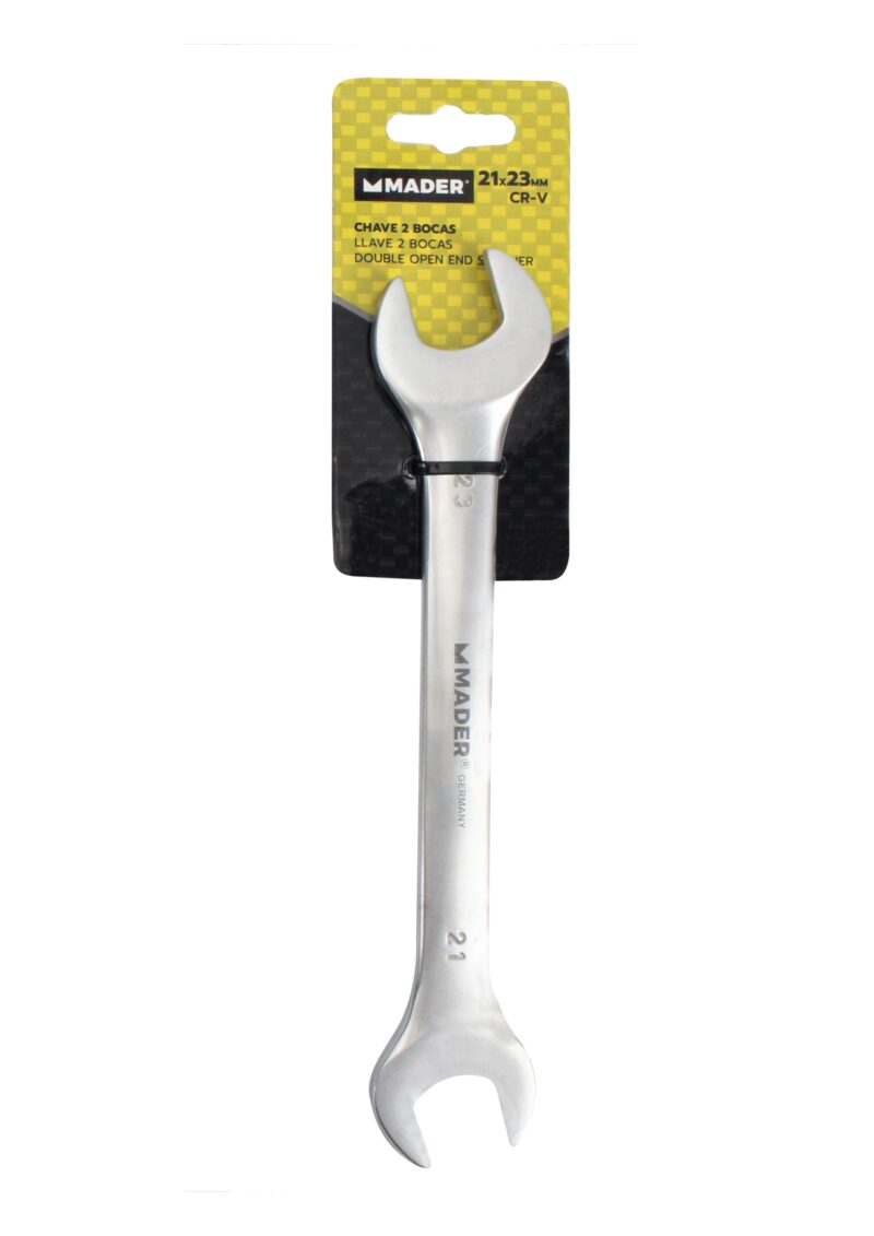 MADER 57880 - Llave 2 Bocas, CRV, 21x23mm - Imagen 3