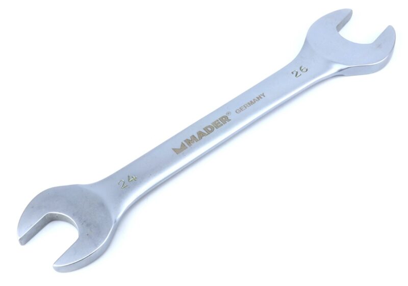 MADER 57882 - Llave 2 Bocas, CRV, 24x26mm