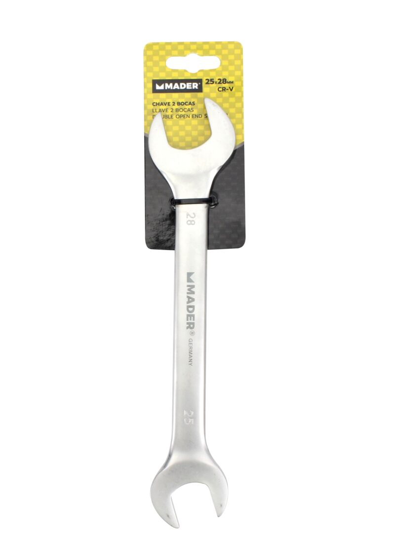MADER 57884 - Llave 2 Bocas, CRV, 25x28mm - Imagen 3