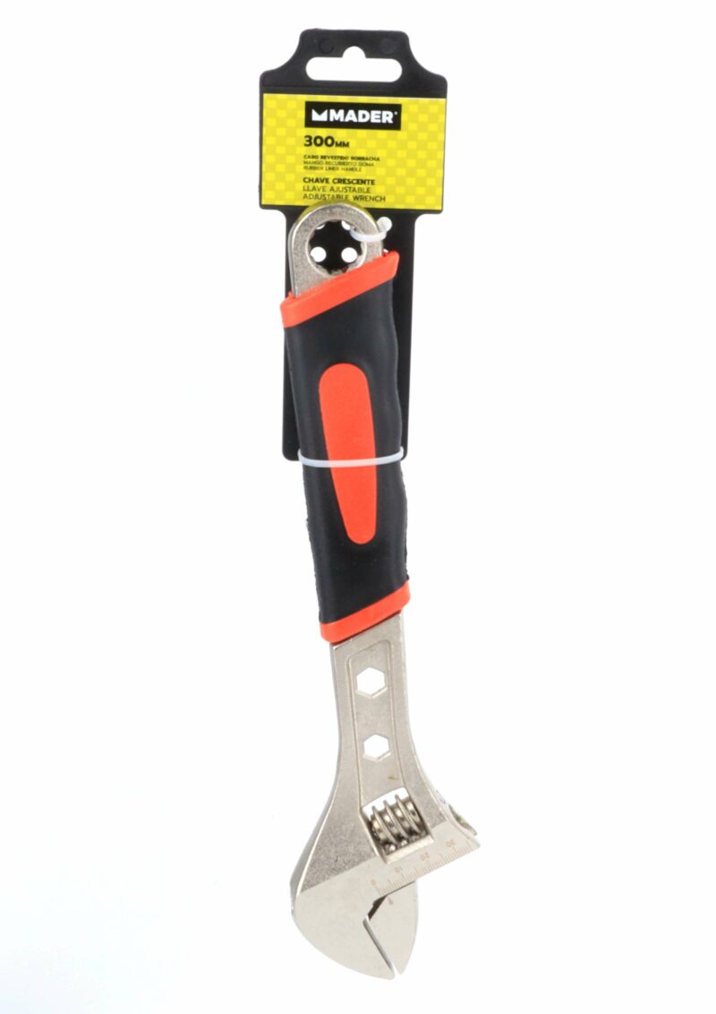 MADER 61192 - Llave Ajustable, Mango Recubierto, 12" - Imagen 6