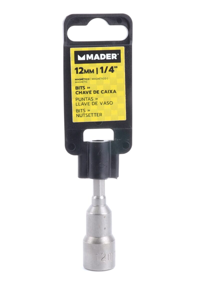 MADER 61705 - Punta » Llave de Vaso, Magnético, 12mm - Imagen 3
