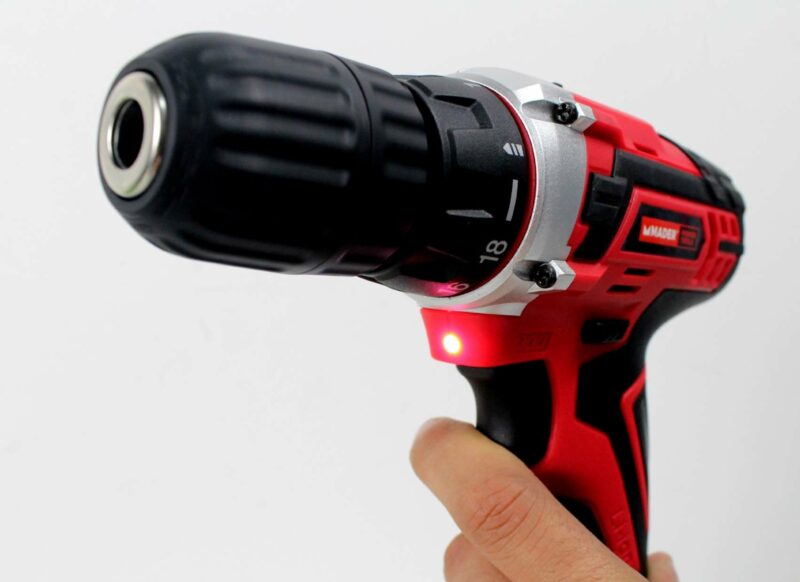 MADER 63107 - Taladro a Batería, 20V, 2AH, 10mm - Imagen 2