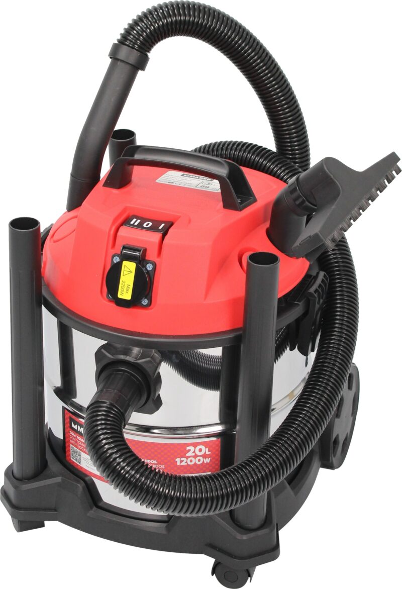 MADER 63349 - Aspirador Polvo / Liquidos, 20L, 1200W - Imagen 2